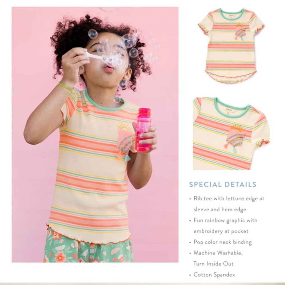 Matilda Jane - Ready for the Parade Tee Sz 4 - NWT